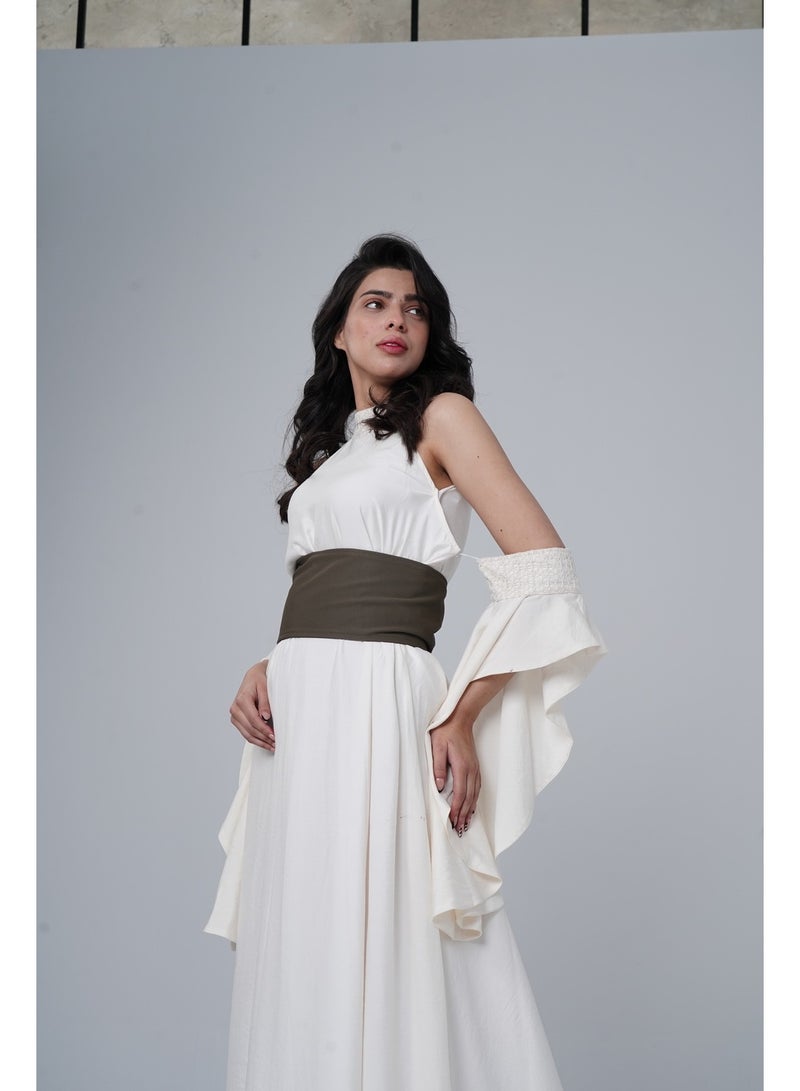 Obaha Jellabiya with corset - Image 3